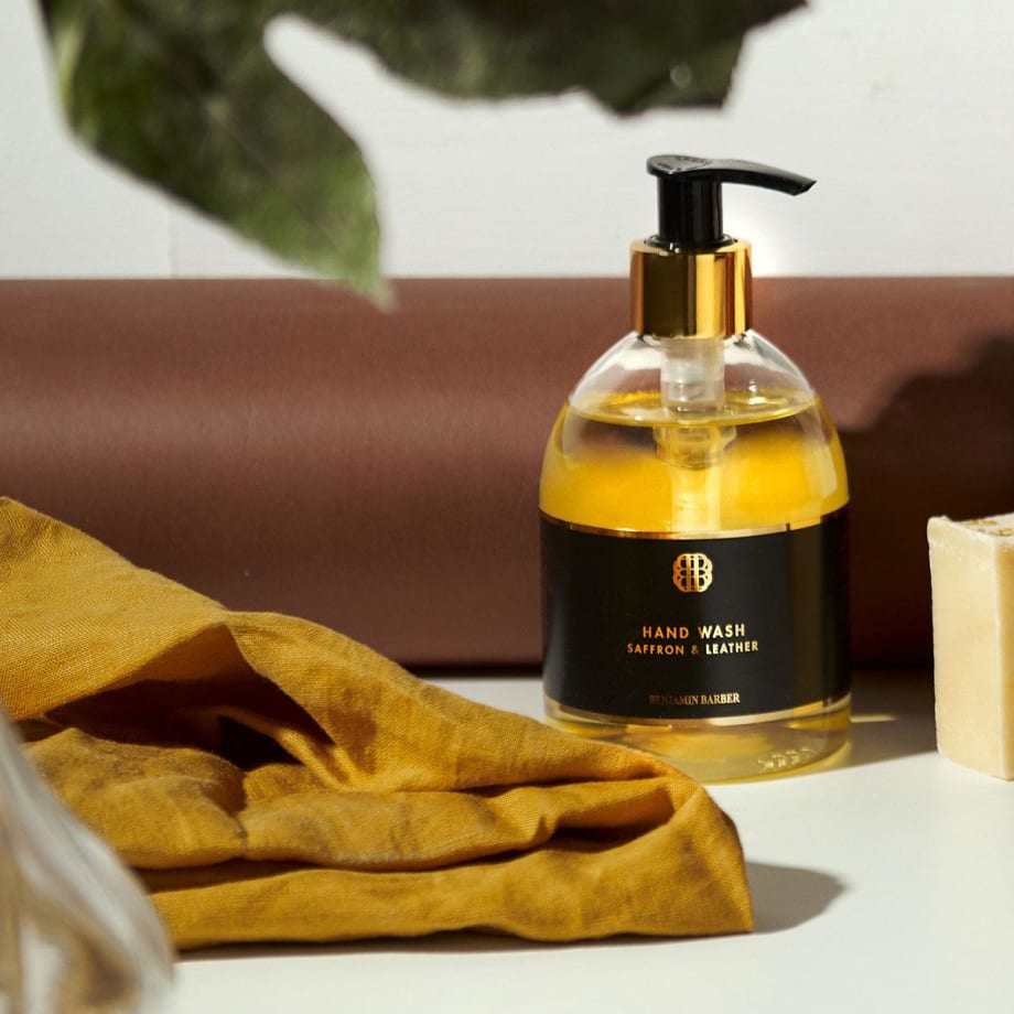 Benjamin Barber Saffron & Leather Hand Wash