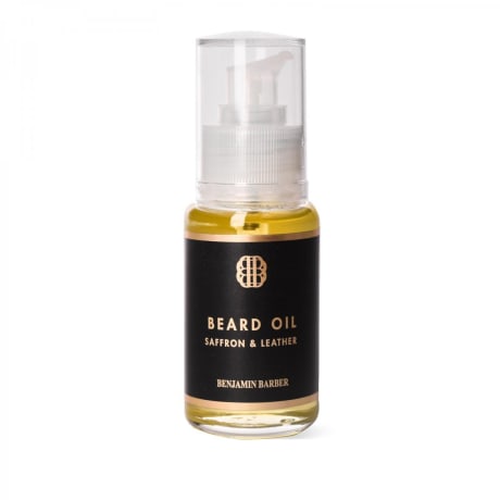 Benjamin Barber Beard Oil 50 ml - Saffron & Leather
