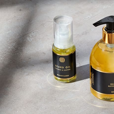 Benjamin Barber Beard Oil 50 ml - Saffron & Leather